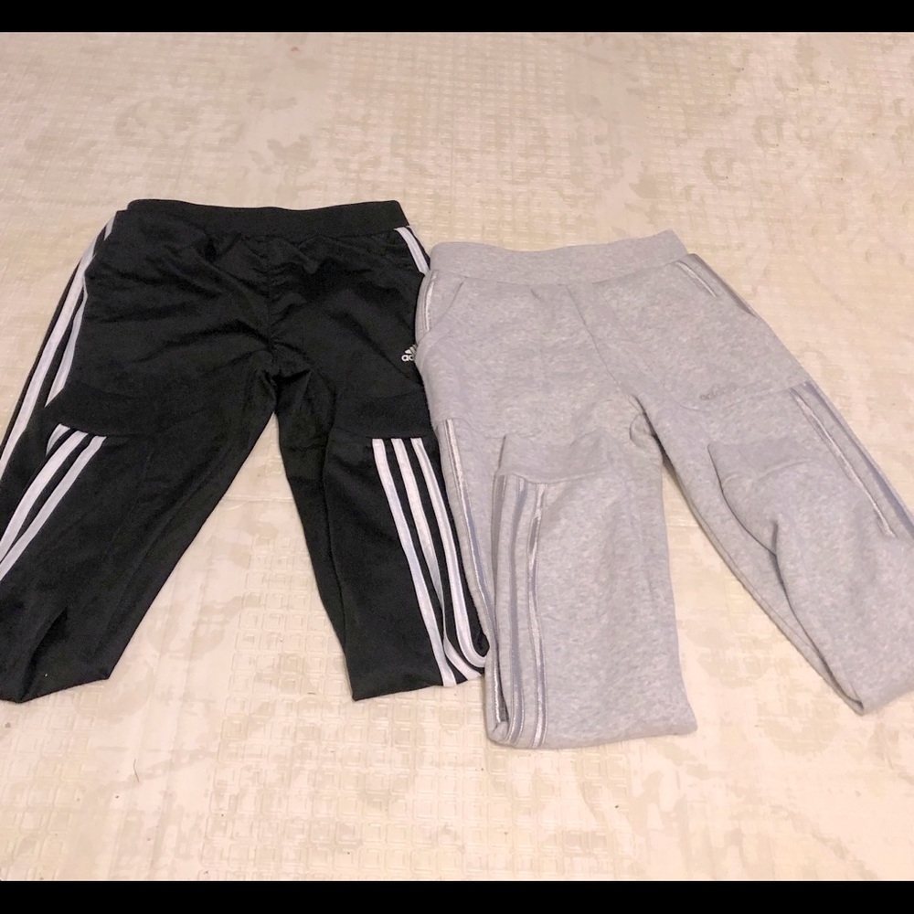 Bundle of two Girls adidas pants, size 14